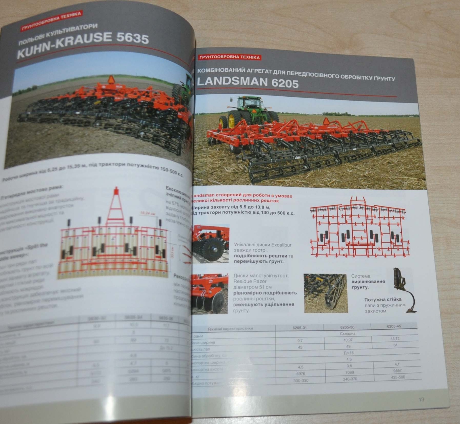 Kuhn 2016 Model Range Agricultural Machinery Brochure Prospekt UA
