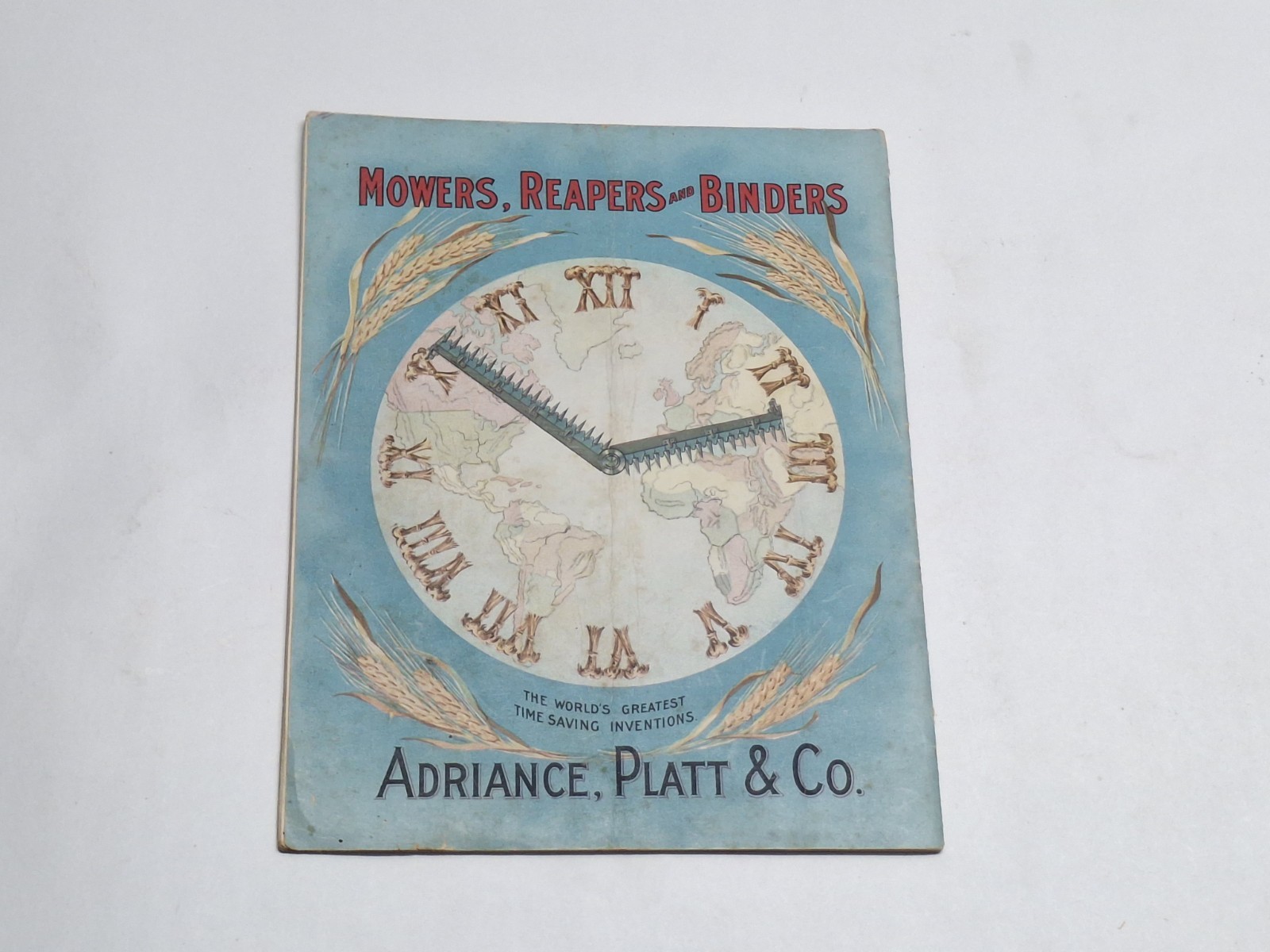 Adriance Platt & Co Harvesting Machinery Farm Book Catalogs Poughkeepsie NY 1900