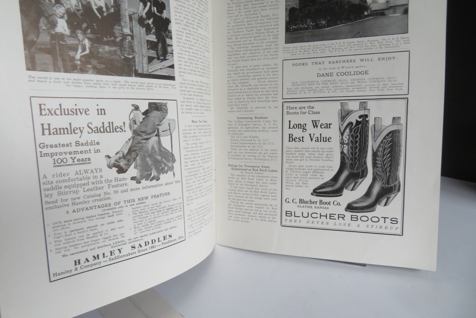 1939 VINTAGE The Dude Rancher® October Quarterly Convention Program Casper, WY
