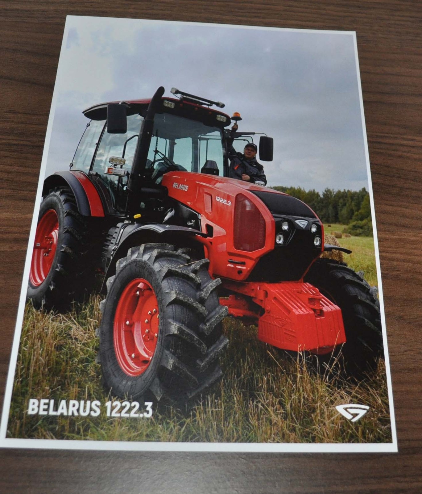 MTZ Belarus 1222.3 Tractor Agricultural Machinery Brochure Prospekt