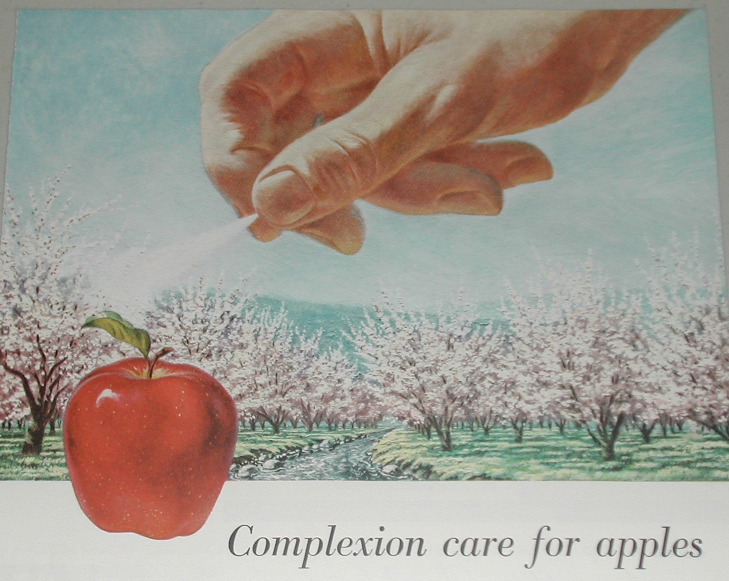 1957 UNION CARBIDE advertisement, Chemicals in food production, pesticides etc