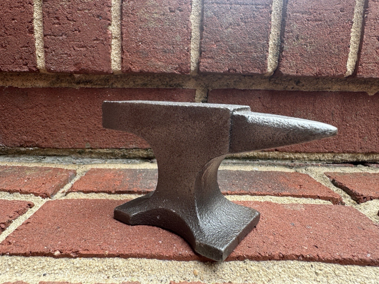 FARMALL 1932 Cast Iron Embossed Mini Anvil – Blacksmith Farm Tractor
