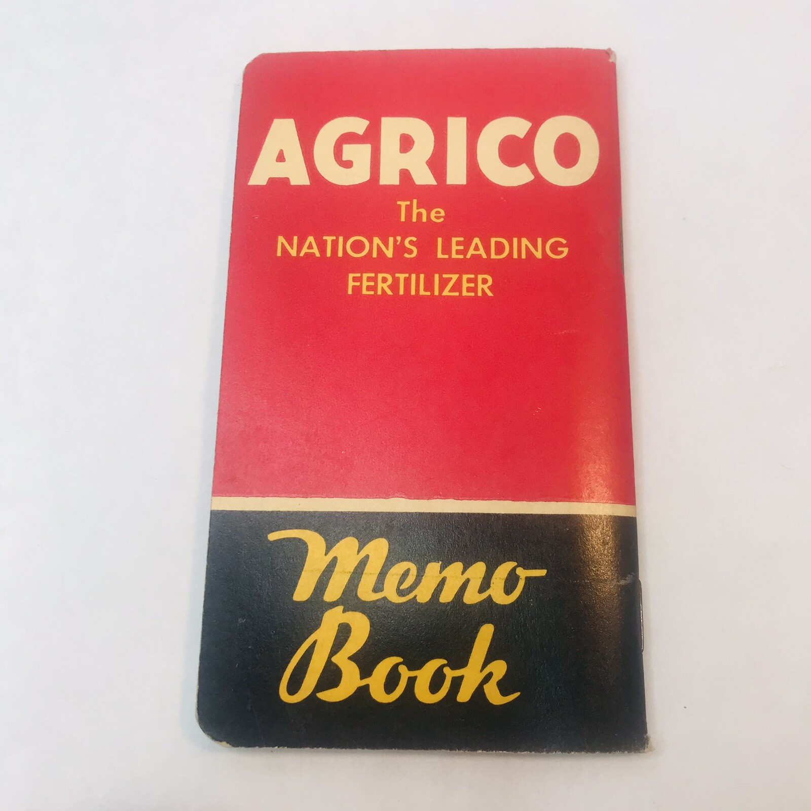 AGRICO Fertilizer Advertising Memo Calendar Book 1957 Vtg American Agriculture