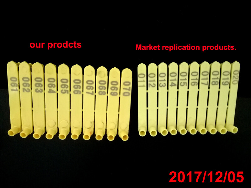 74mm*11.5mm LIVESTOCK tags Ear Tags for Sheep eartag or small animals tag