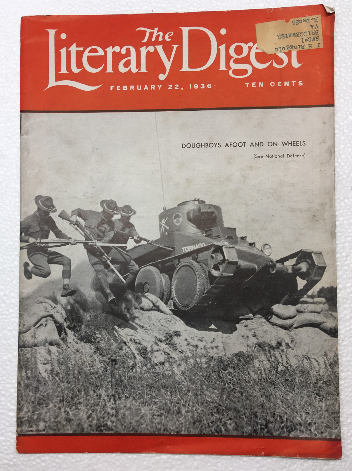 THE LITERARY DIGEST MAGAZINE — FEBRUARY 22, 1936
