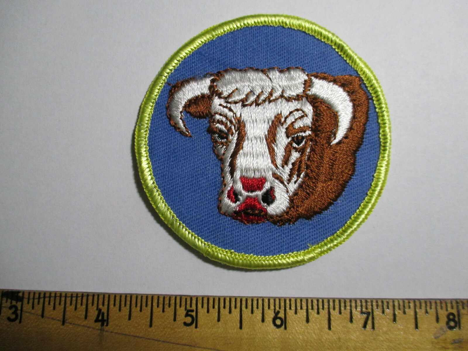 Bull Patch Agricultural Farming Animals Weed & Feed NOS Vintage 70&rsquo;s