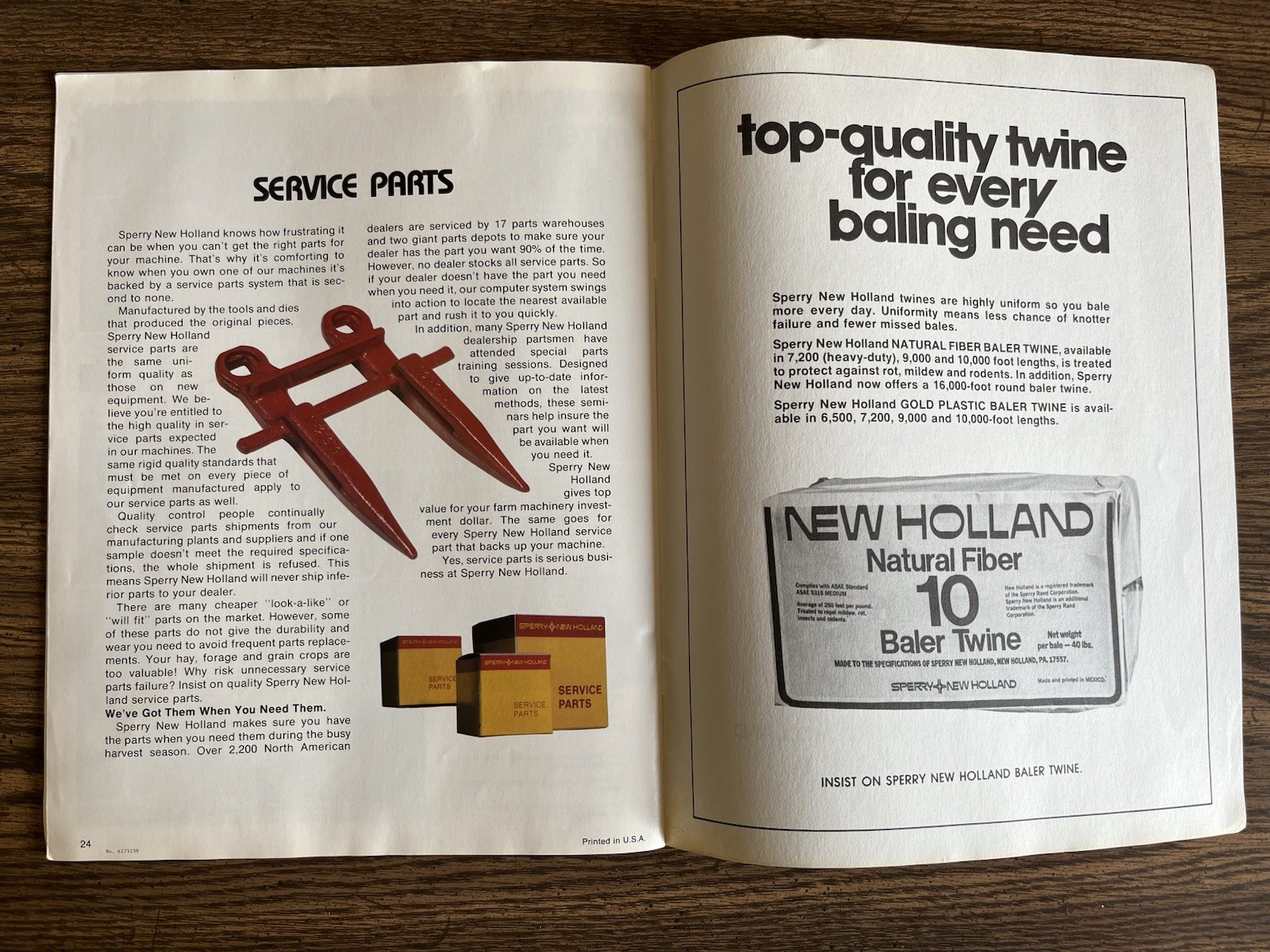 New Holland Equipment Buyers Guide Vol. 26 No. 7 Sales Brochure 1981