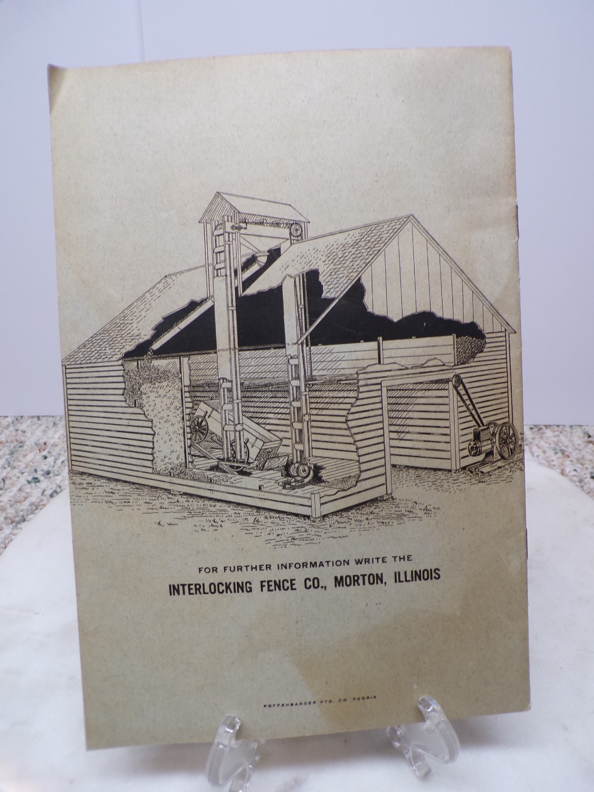 1912 Meyer&rsquo;s Upright stationary Elevators-Gas Engines Catalog-Prices Morton ILL