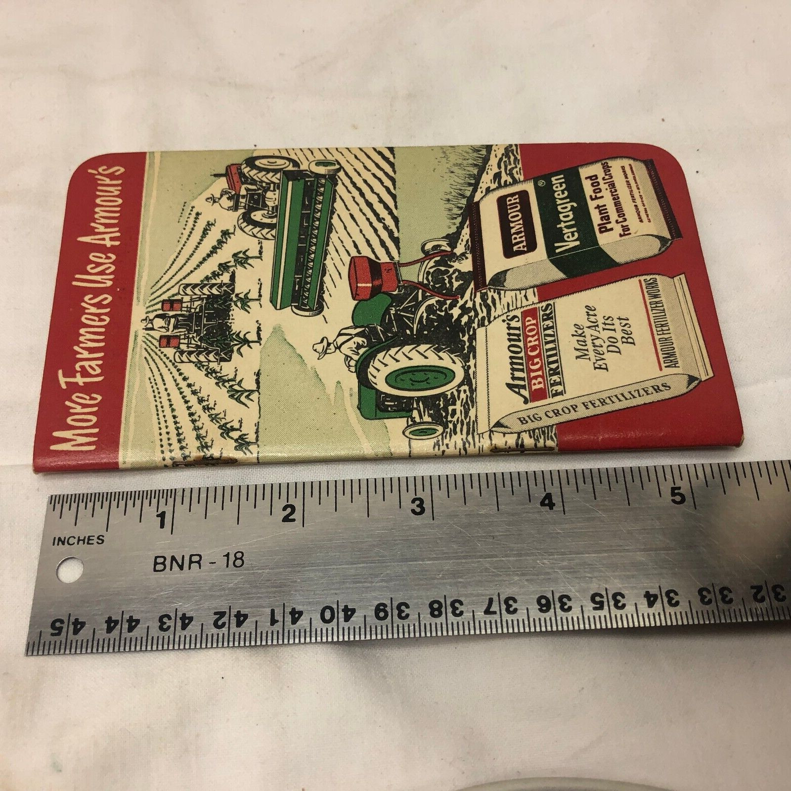 Vintage 1952 Armour&rsquo;s Advertising Pocket Notebook