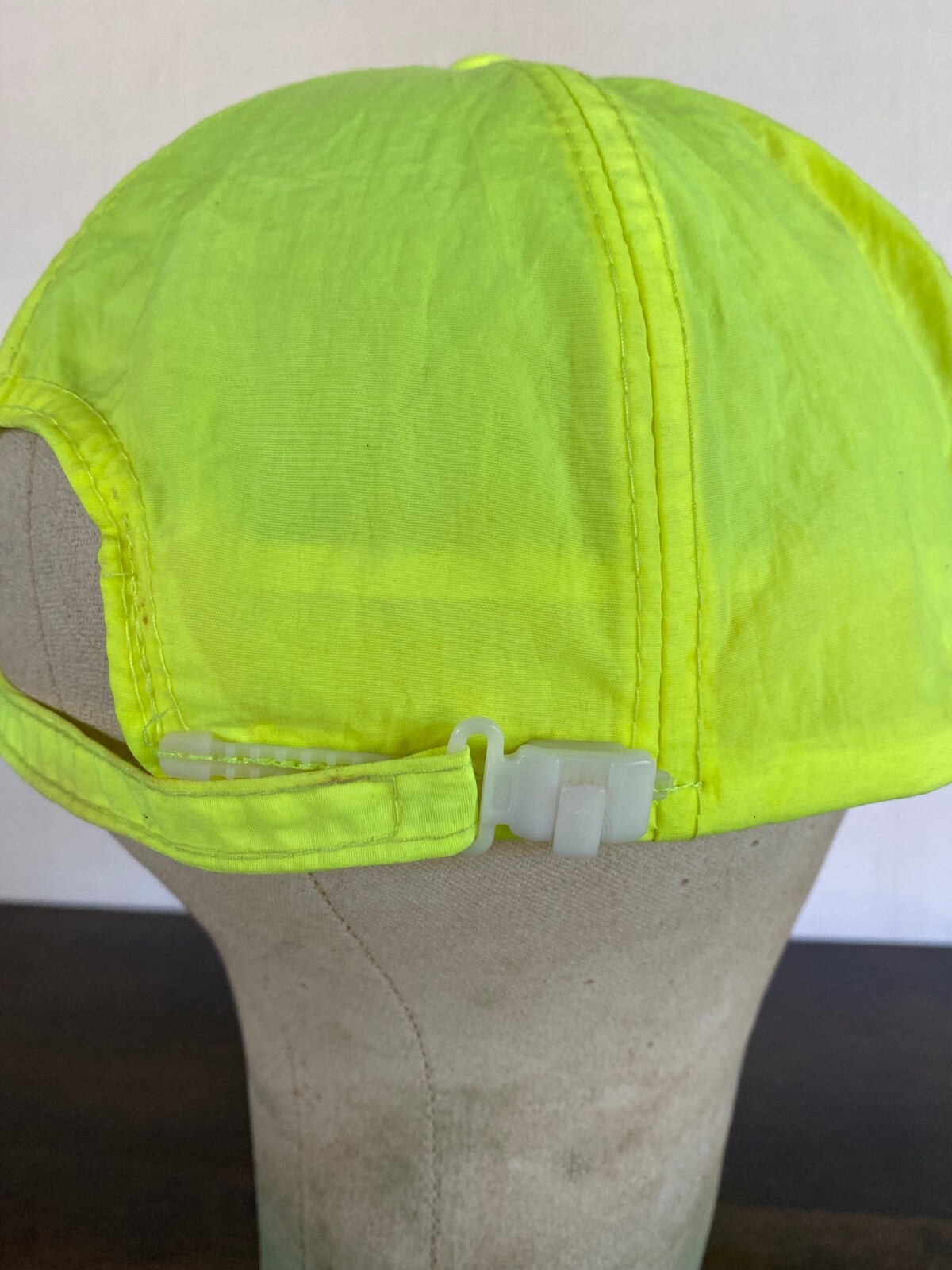 Vintage Beattie Kansas Co-Op Advertising Hat 75th Anniversary Neon Yellow Farm