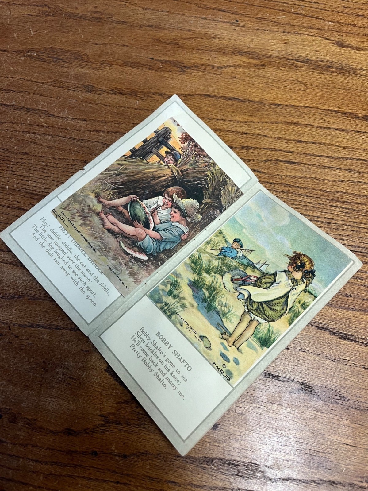 RARE Vintage 1920s Gridley Butter Butterkid Album Advertising Card Milwaukee WI
