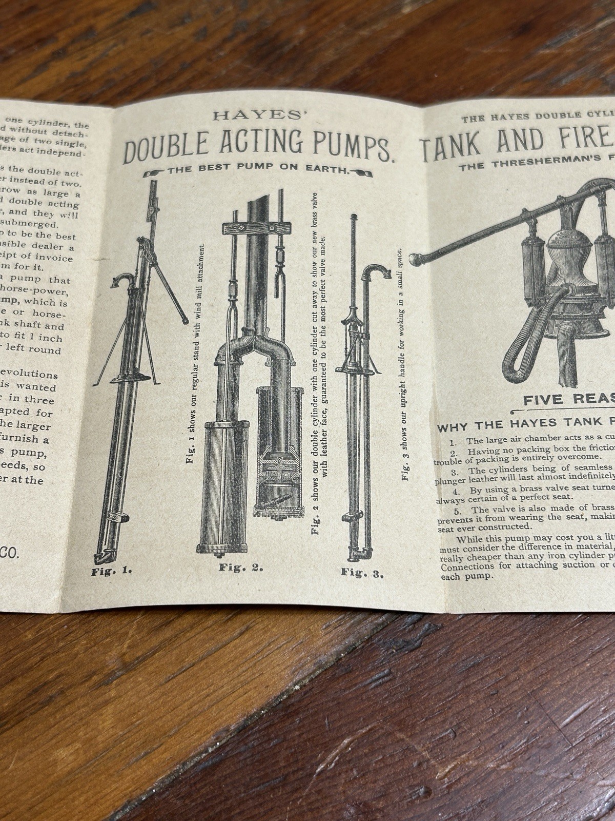 Kansas City Missouri E.K. Hayes Promotional Foldout Ad Pumps An Windmills