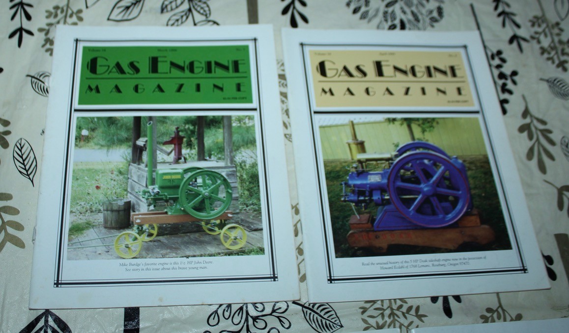 Six Issues! VINTAGE 1999 GAS ENGINE MAGAZINE Tractors ANTIQUE ENGINES More!