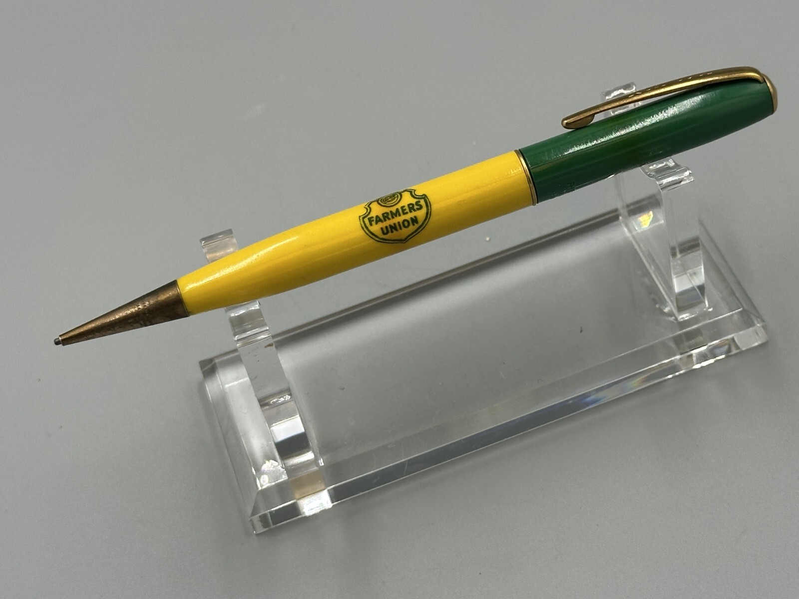 Vintage FARMERS UNION Advertising Mechanical Pencil