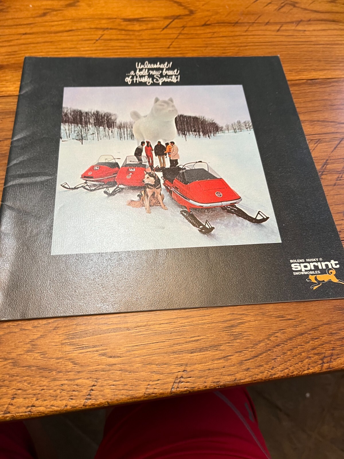 Bolens Husky Sprint Snowmobiles Brochure FCCA