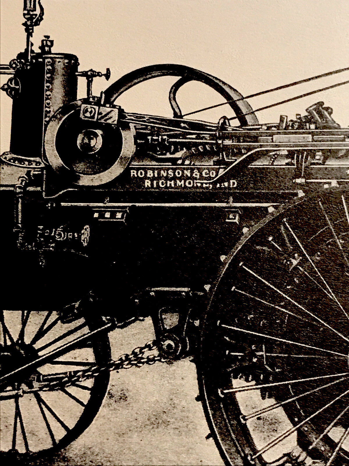 1903 Robinson Traction Engine Farm Implements Advertising – Richmond – Indiana