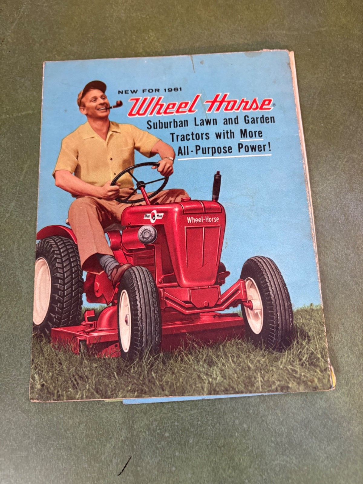 RARE 1961 Wheel horse Suburban & 701 Sales Brochure