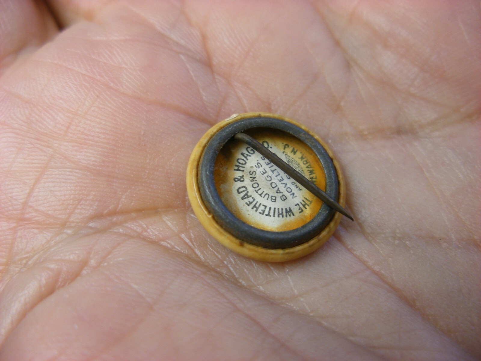 Vtg 1930s U. T. D. F. Unit Test Demonstration Farms Agriculture Advertising Pin