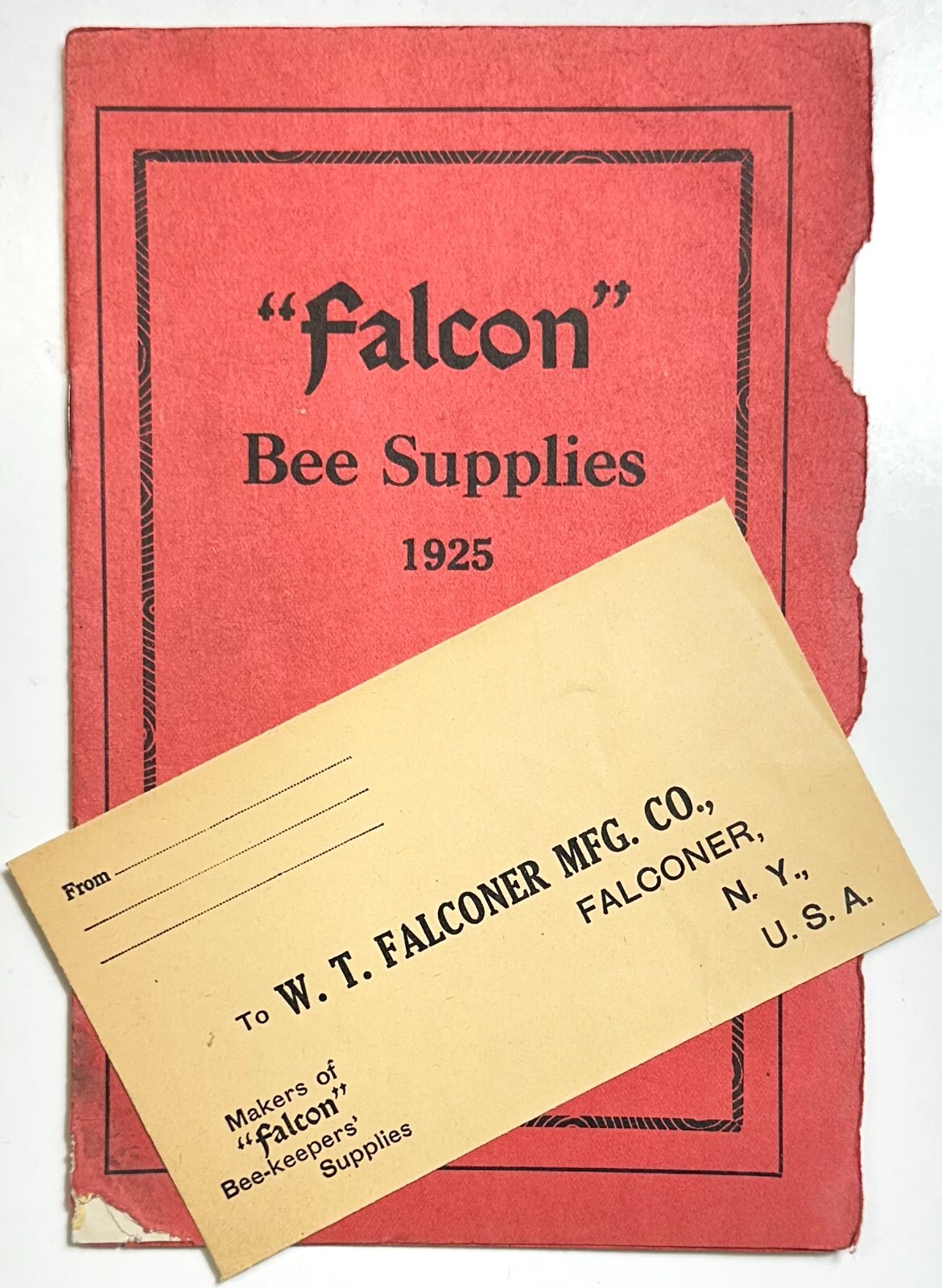 1925 Falcon Bee Supplies Falconer NY Illustrated Apiarist Supplies Catalog
