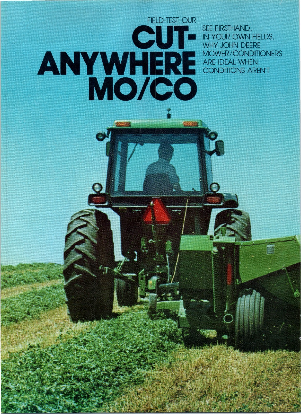 1978 John Deere Mo/Co 1207 1209 Mower Conditioner 70&rsquo;s Vintage 2-Page Print Ad