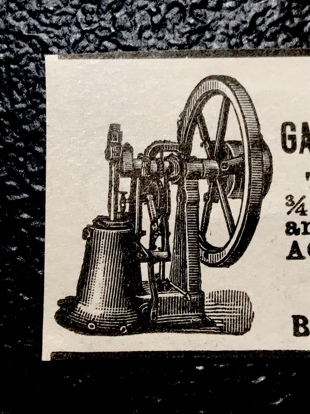 ORIGINAL 1897 Pierce Farm Engine Advertising – Racine – Wisconsin