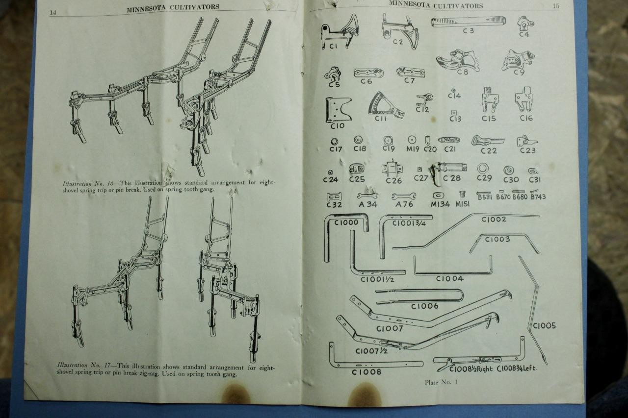 Minnesota Single-Row Cultivator Parts Mfg. at the State Prison Early 1900s C347
