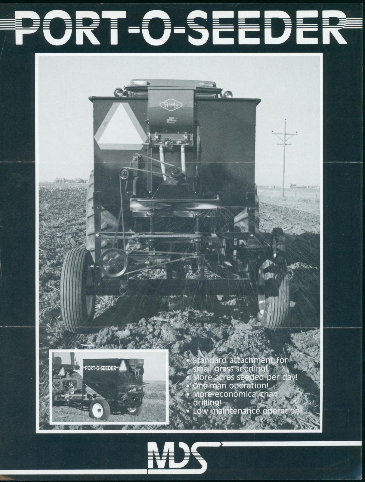 BIG Lot Vintage Farm Implement Dealer Showroom Brochures Seeder Spreader Farming