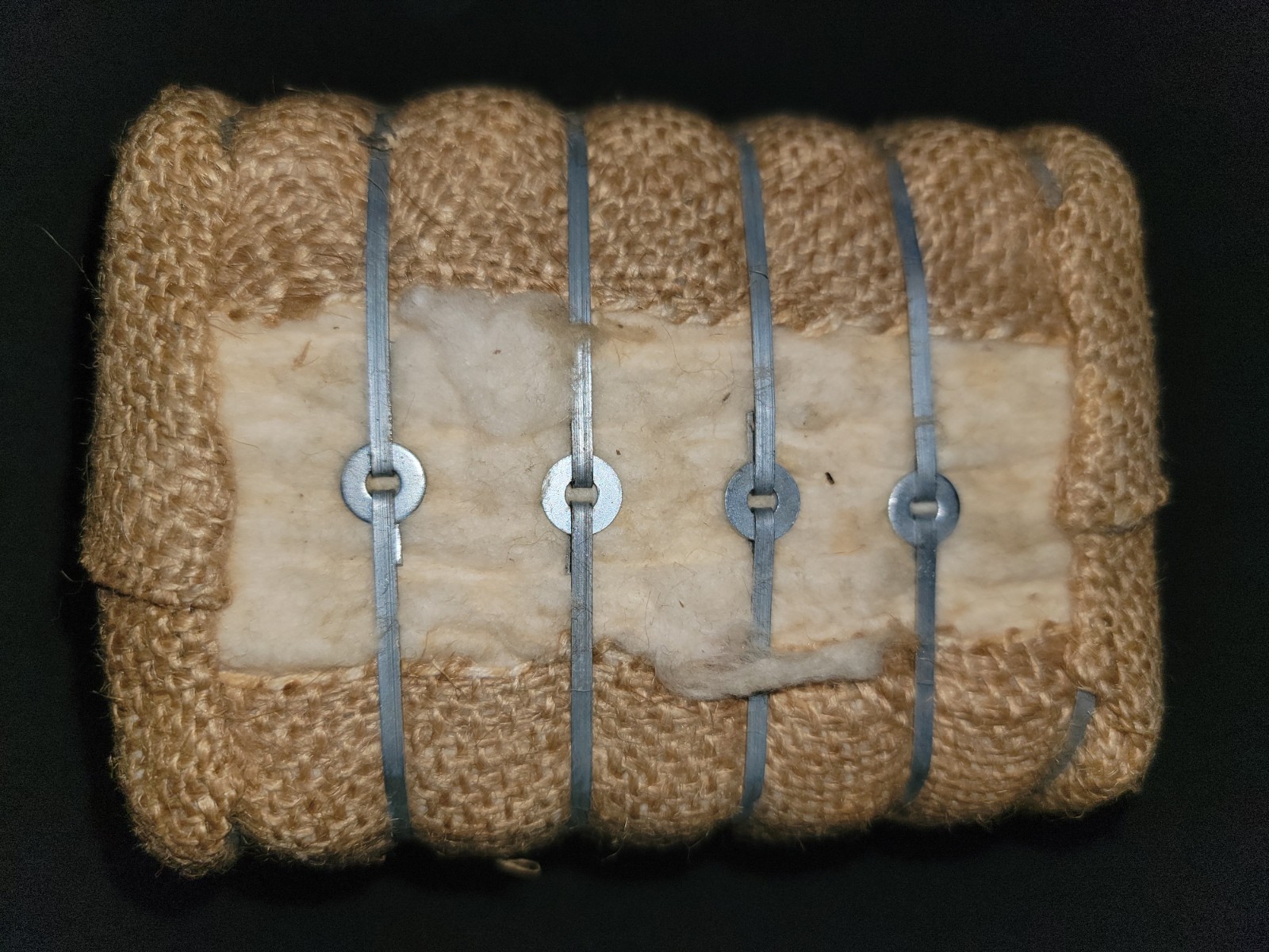 Vintage Miniature Cotton Bale Souvenir