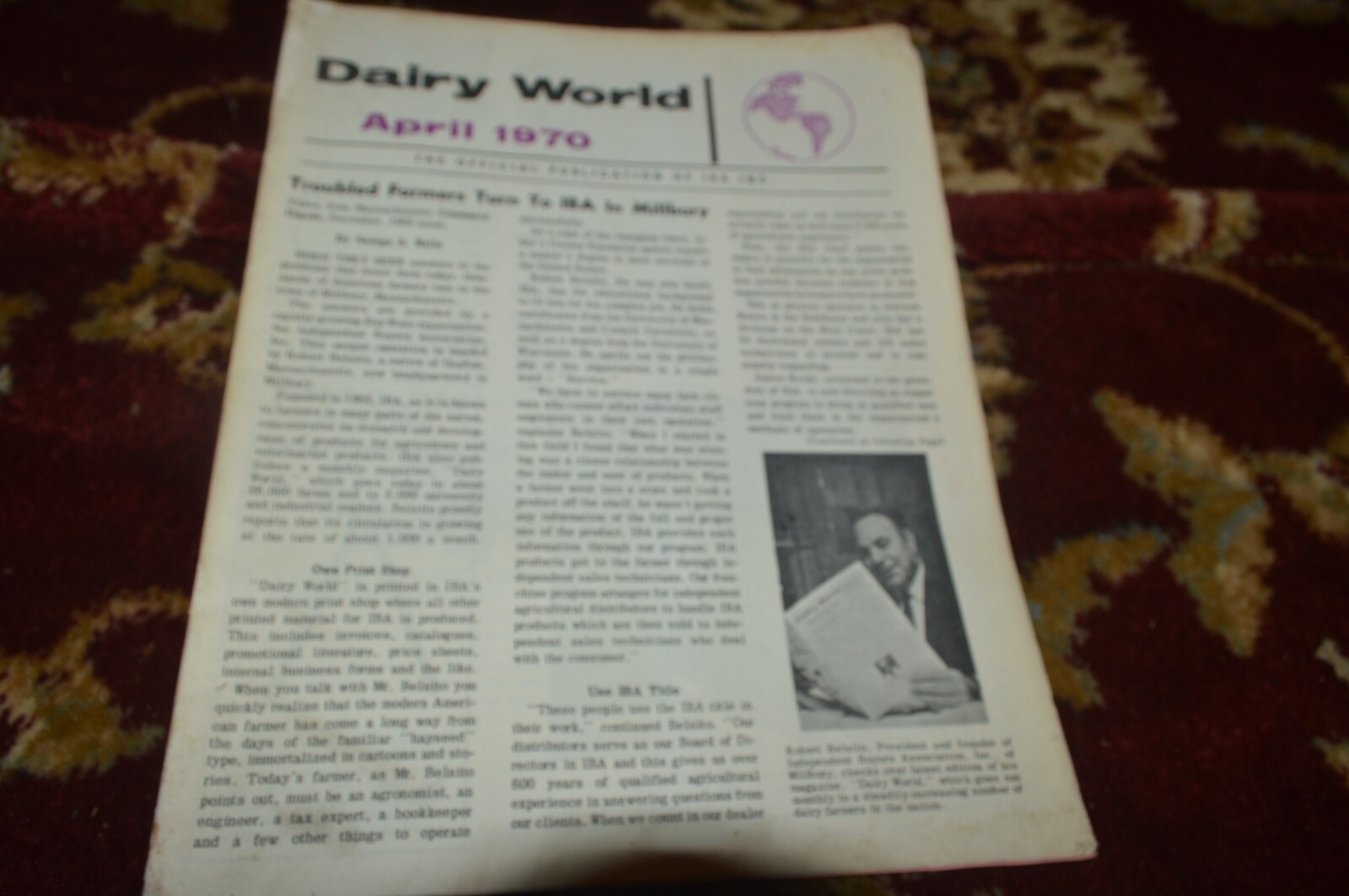 Holstein Friesian World February 25, 1971 Brochure CGPA
