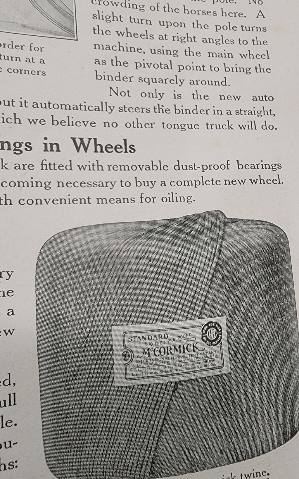1924 McCormick Corn Machines International Harvester Antique VINTAGE