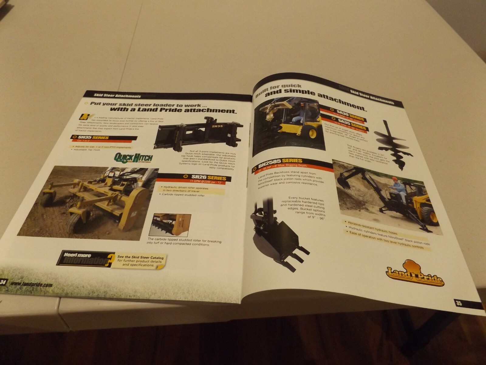 LAND PRIDE PRODUCT GUIDE, Mowers, Cutters, Seeders Etc, LIT # BAC 32739 5/05