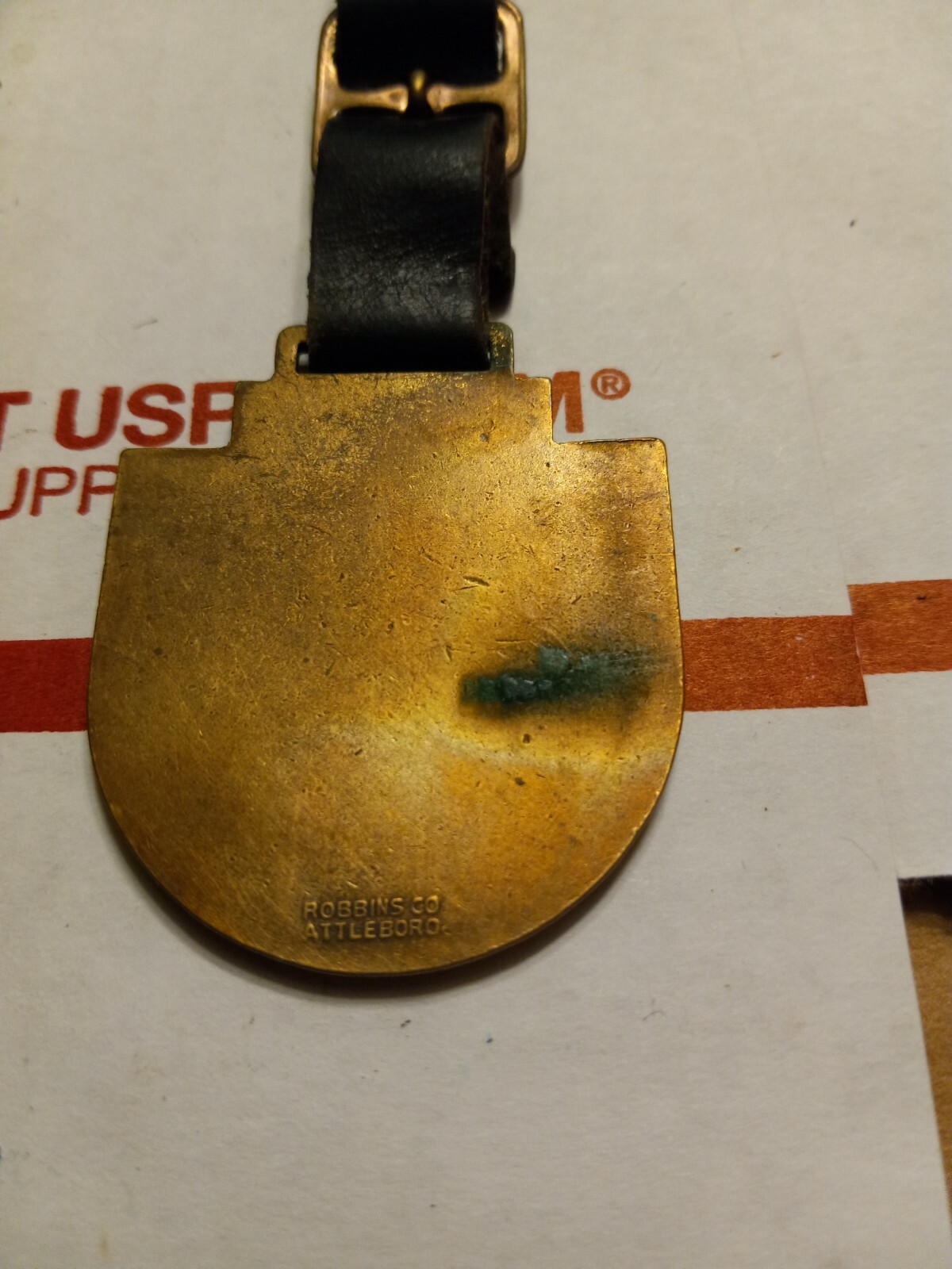 VINTAGE LBS LINK BELT SPEEDER POCKET WATCH FOB HEAVY EQUIPMENT