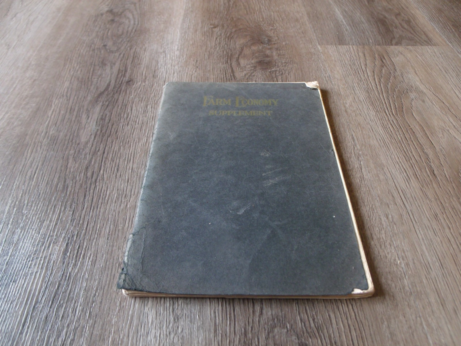 VINTAGE 1923 FARM ECONOMY SUPPLEMENT BOOKLET
