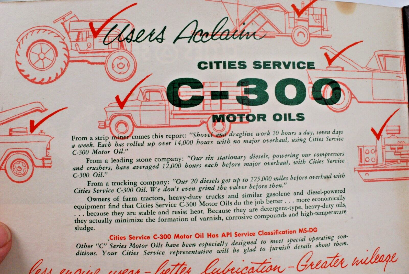 Cities Service Farmer BOOK Farming Almanac 1958 Green Book