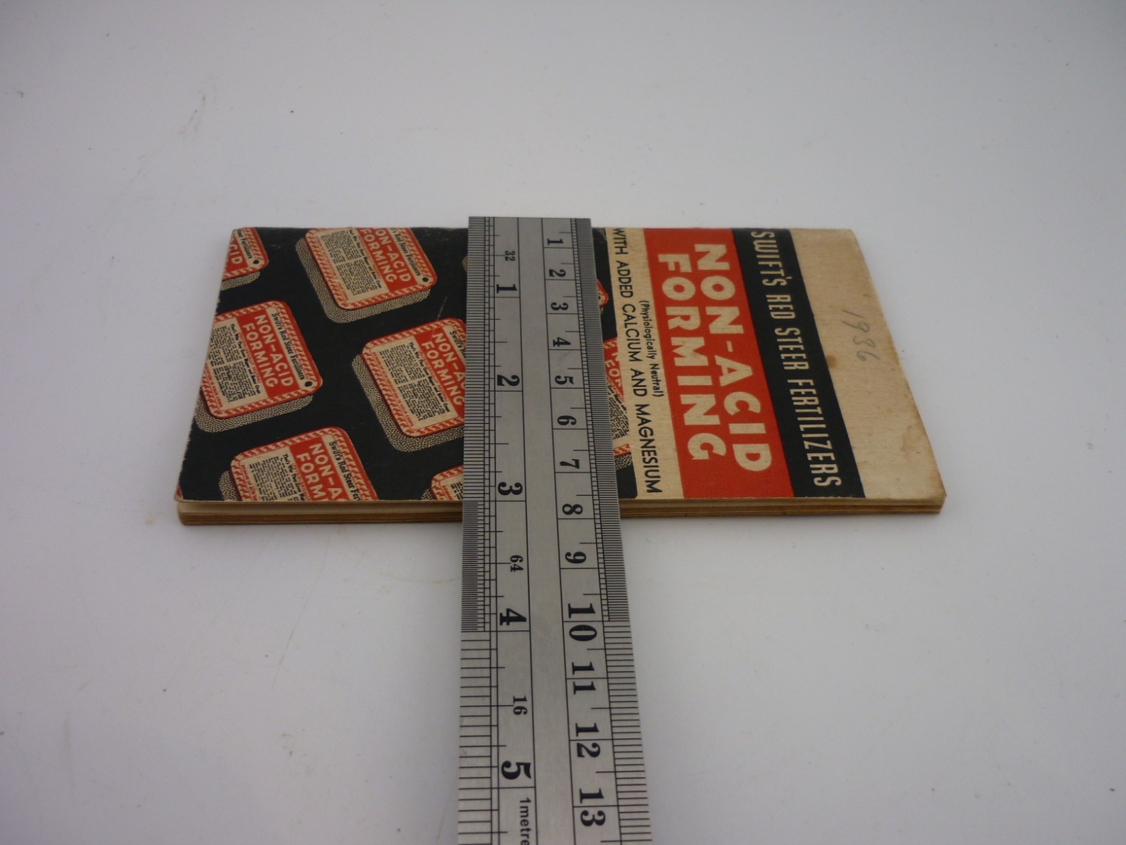 1935 Swift Red Steer Fertilizers Non Acid Forming Farm Advertising Booklet