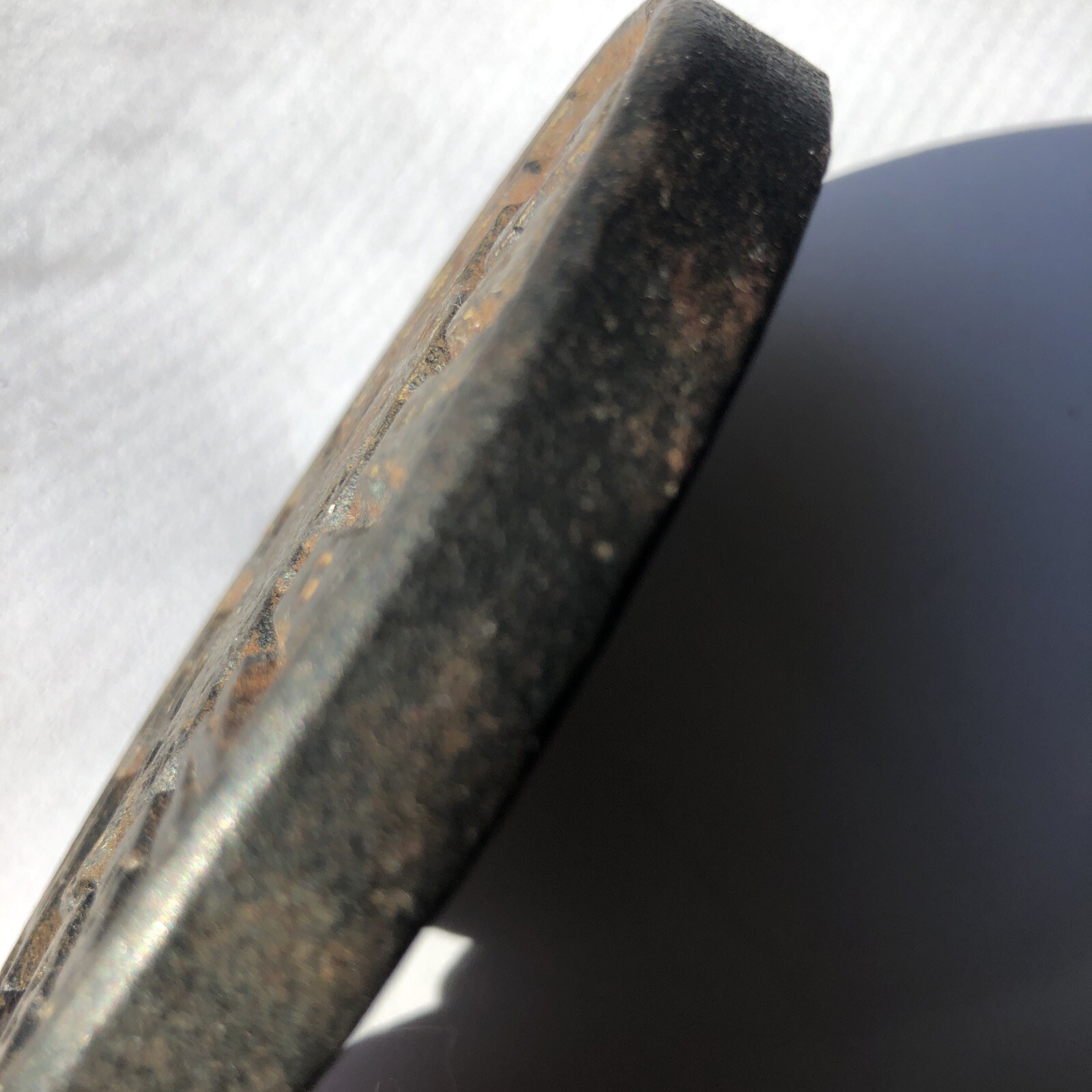 CAST IRON AGWAY GENERAL ANTIQUE FARM EQUIPMENT ADVERTISING PAPERWEIGHT