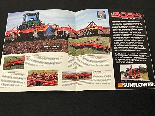 Sunflower Series 5000 Field Cultivator & 9000 Grain Drill Dealer&rsquo;s Brochure
