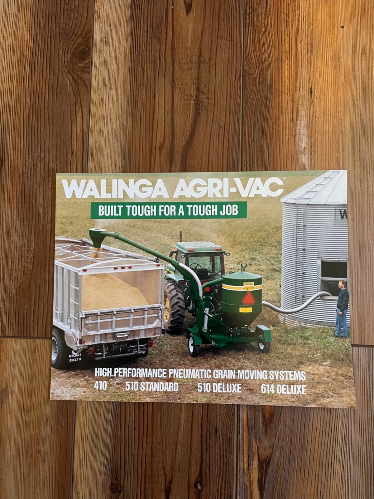 1995 Walinga Agri-Vac sales brochure
