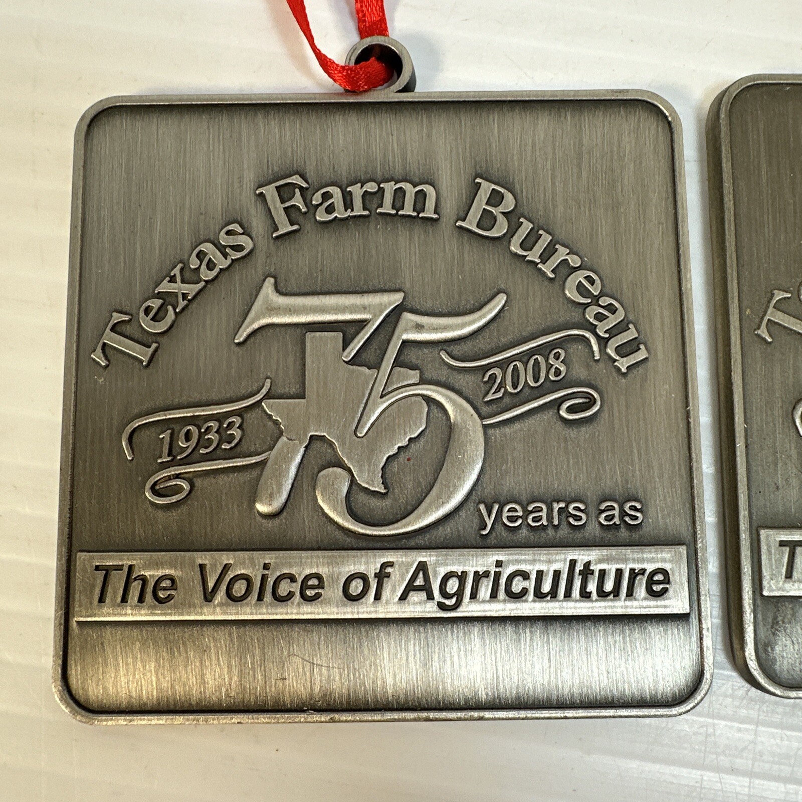 Two Vintage Texas Farm Bureau 75 years Voice of Agriculture