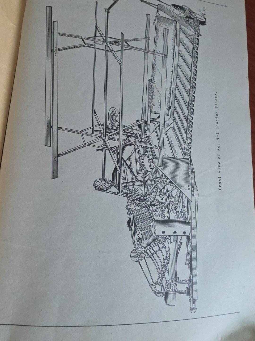 Vintage McCormick-Deering Owner s Manual 1946 Tractor Binder 4-E