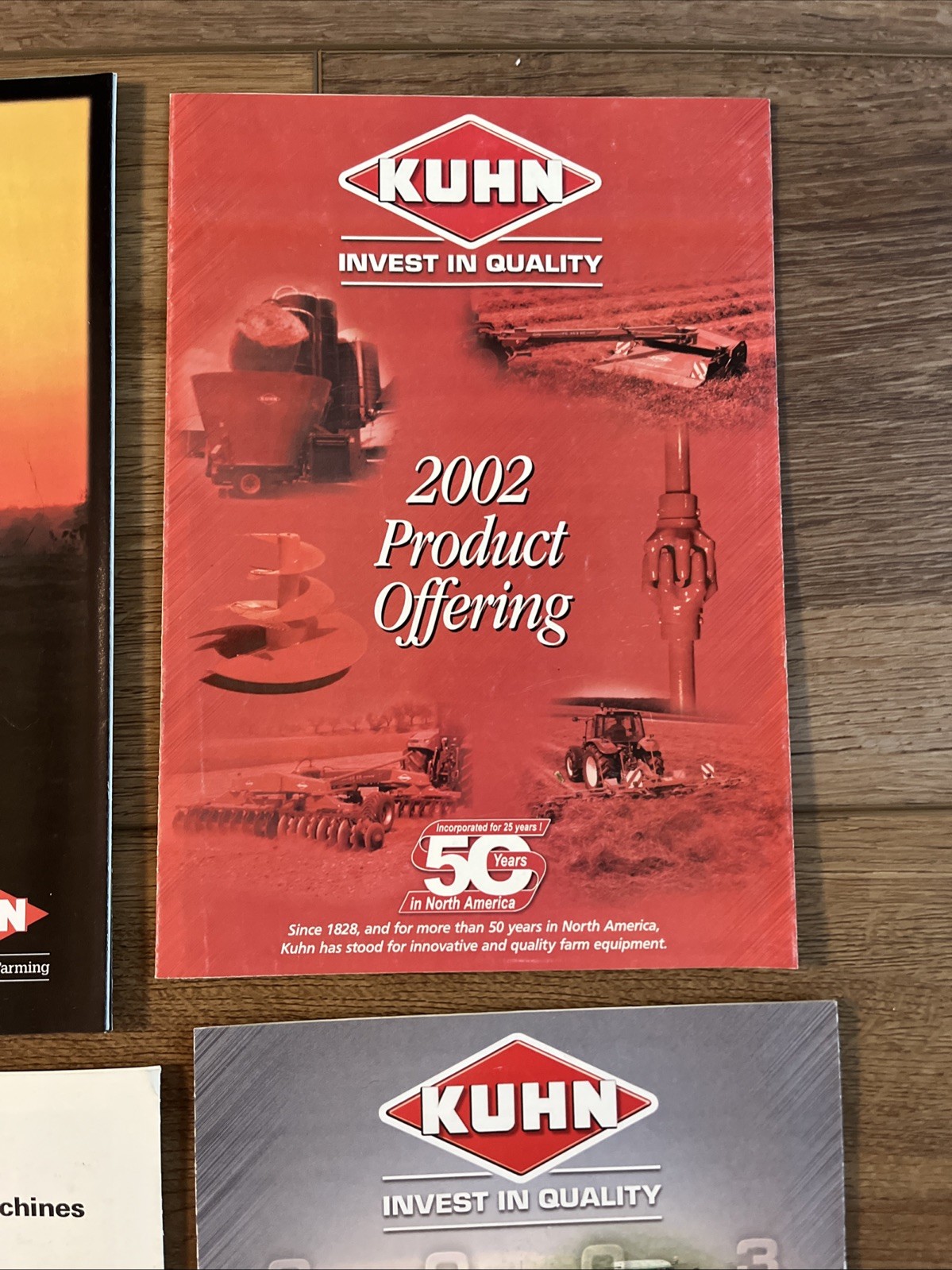 2005 KUHN Knight Farming Retail Price List USA Farming Brochures
