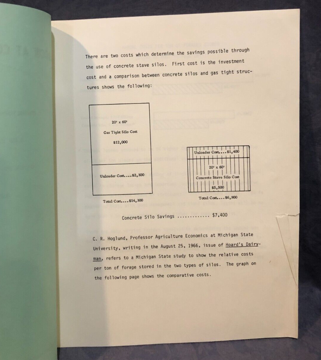 A Look At Costs…Ownership&Use Cost Gas Tight Solo Over 20-Year Period Booklet