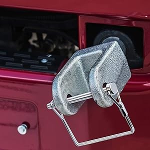 2 Pack 5/16&Prime;x4&Prime;Trailer Coupler Pin with Anti-Loss Cable, Square Wire Lock Pin