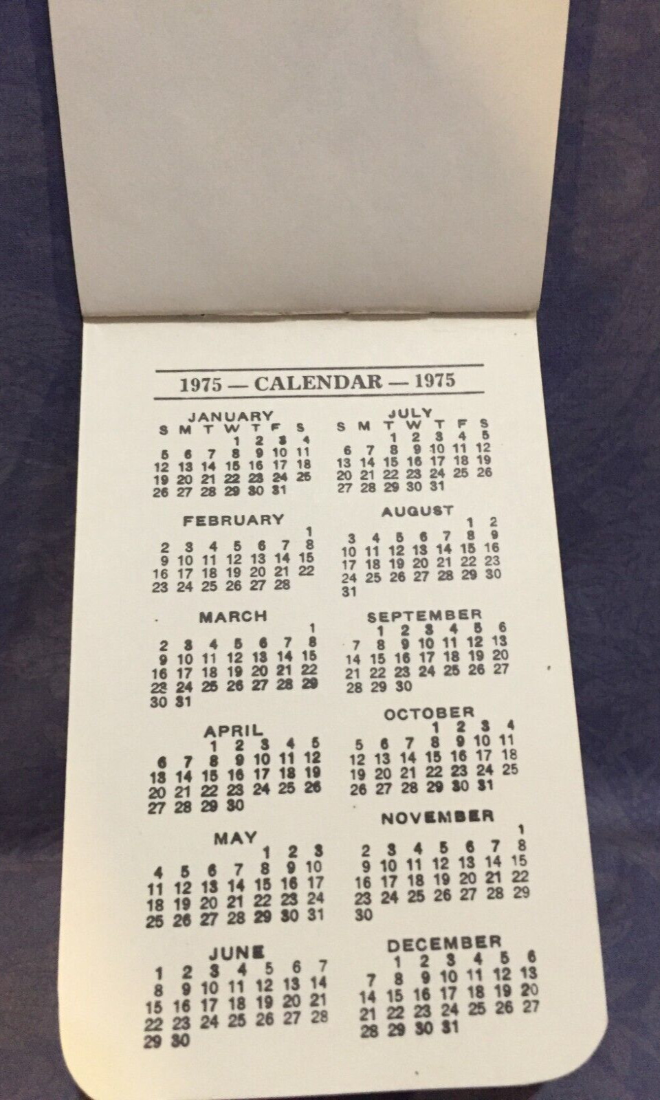 Rice Brothers Sioux City Stockyards 1975 Advertising Notebook