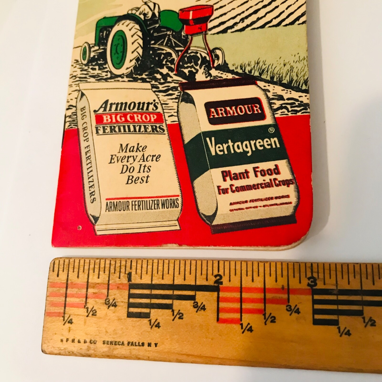 1952-1953 Armour&rsquo;s Fertilizer & Vertagreen Plant Food Pocket Notebook Calendar