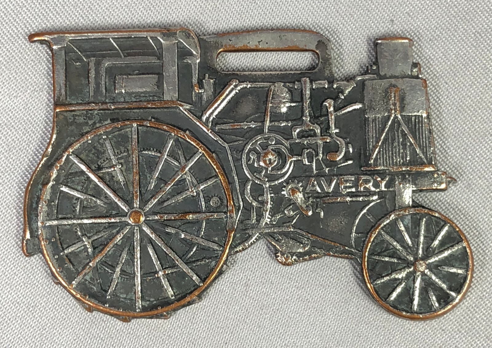 AVERY KEROSENE TRACTOR Farm Advertising WATCH FOB Peoria Ill ANTIQUE Original