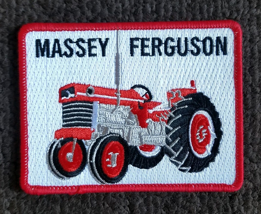 Beautiful MASSEY FERGUSON TRACTOR Advertising FEED SEED TRACTOR FARMING Patch