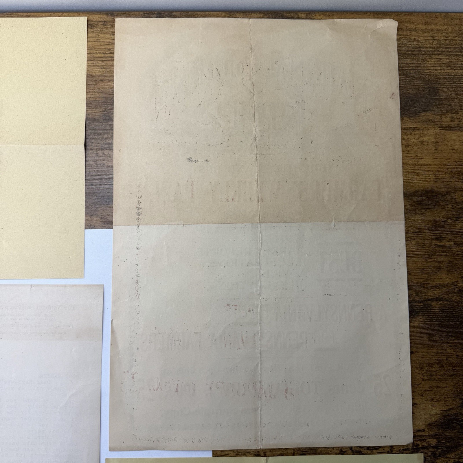 1899 National Stockman and Farmer Newspaper Prospectus Kit Poster Pittsburgh PA