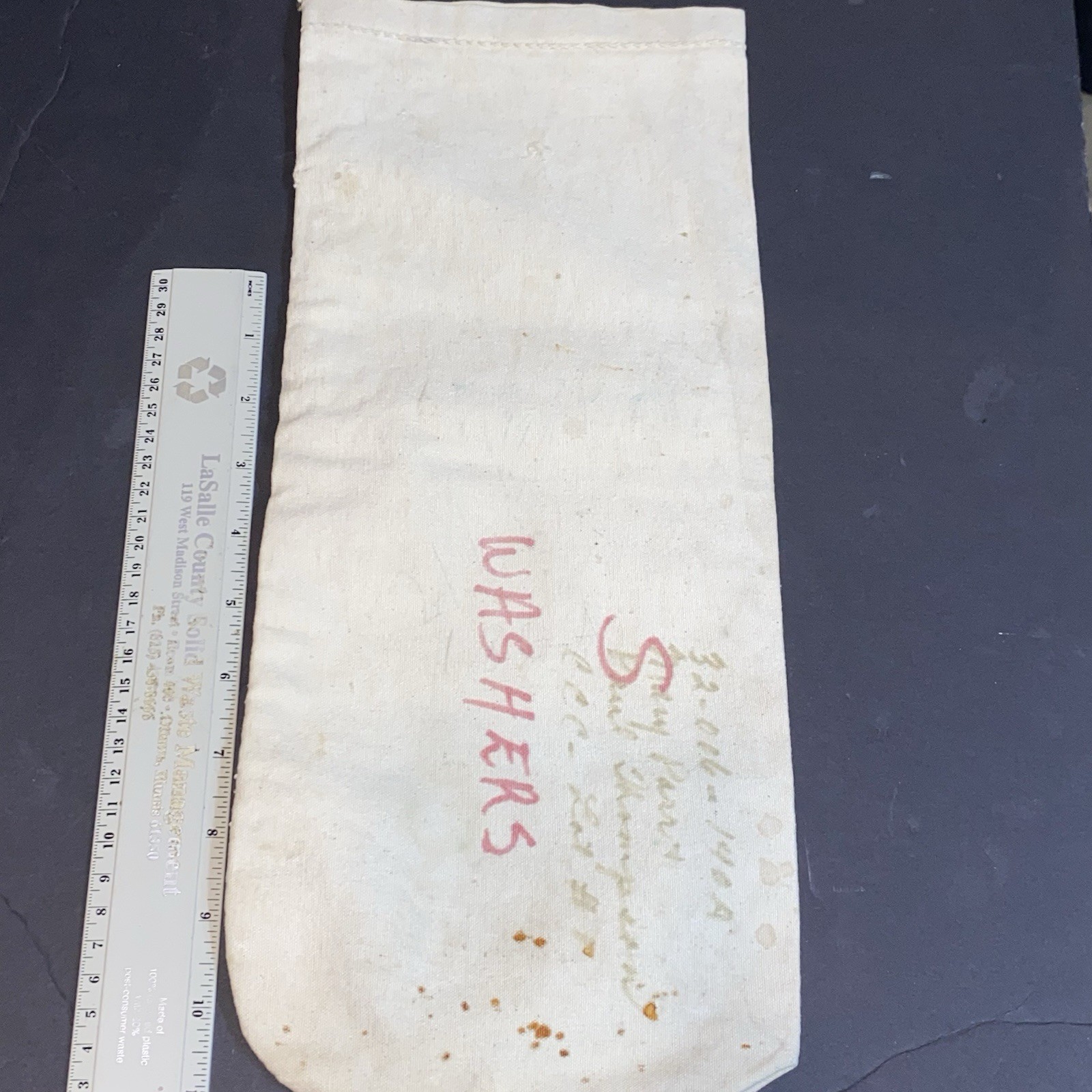 US Department of Agriculture Illinois ASC Canvas Seed Bag