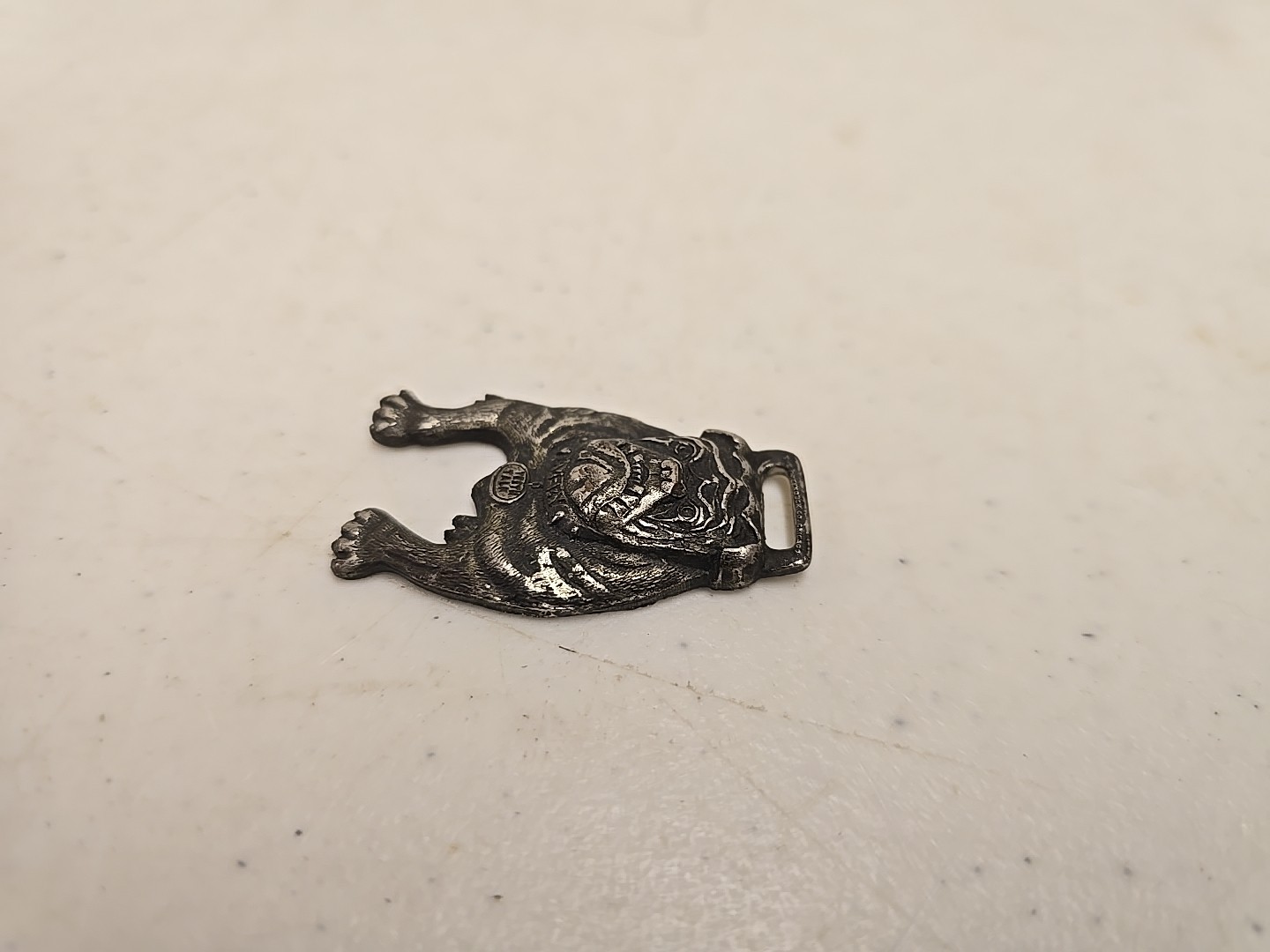 Antique Avery MFG Co Peoria IL Bulldog Line Motor Farming Advertising Watch Fob